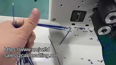 WPM 320 Multifunctional Automatic Single Core Wire Computer Cutting And Stripping Machine