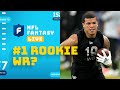 First Rookie WR to Pick in Fantasy Drafts | NFL Fantasy Live