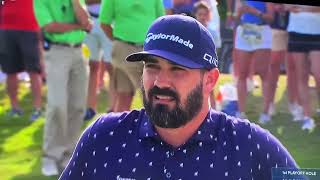 2024 Zurich classic 2nd shots in play off