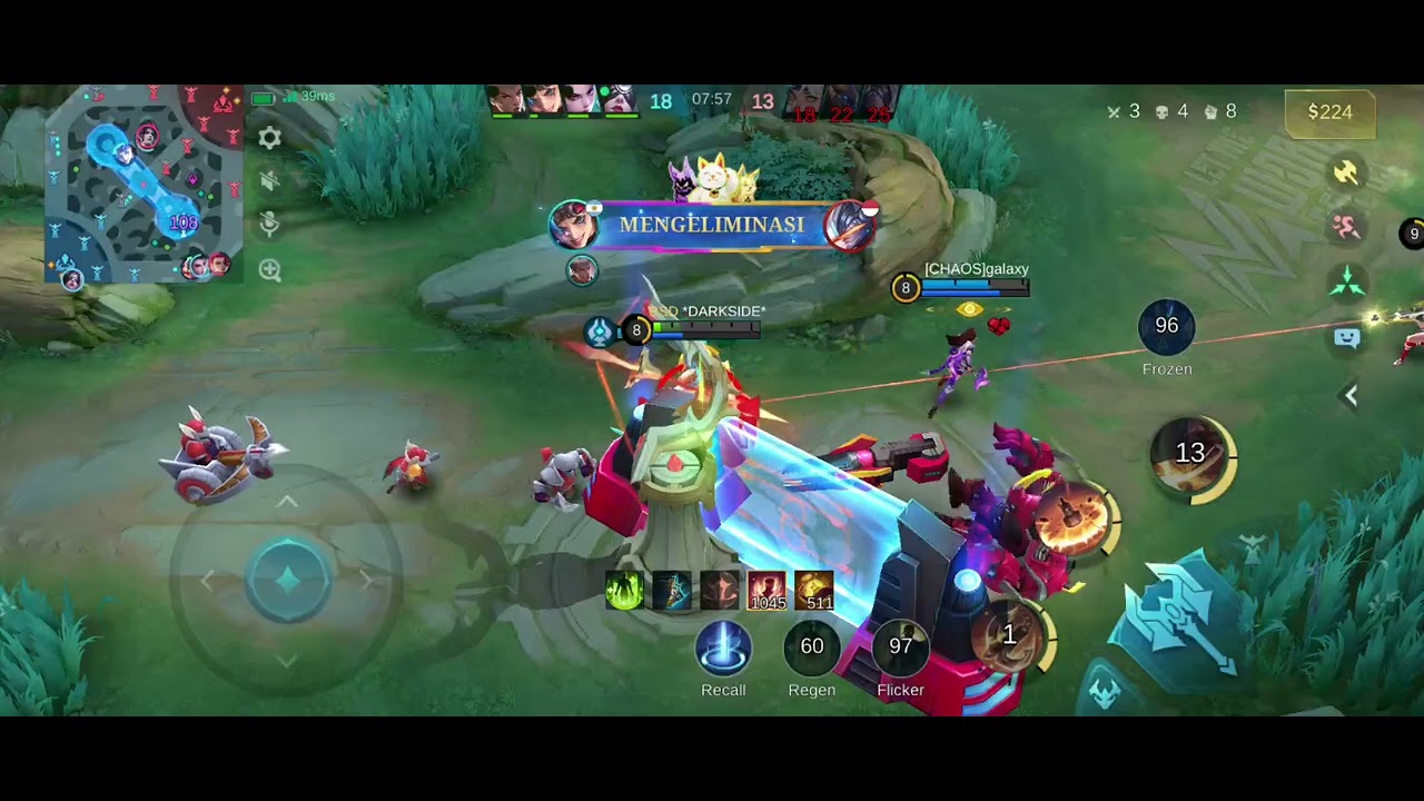 MATCH TERSERU SEPANJANG GW MAIN ML 