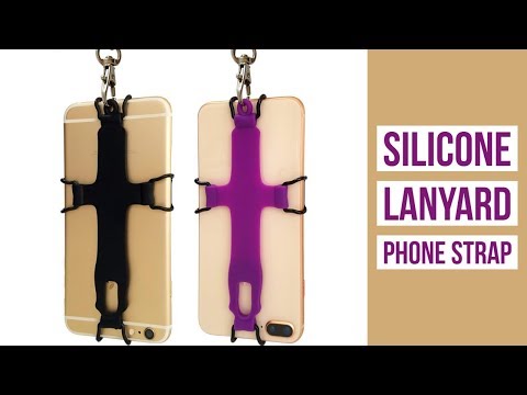 Silicone Lanyard Phone Holder ►Toovren Lanyard Neck Strap ◄ Toovren iPhone Case Samsung Google LG