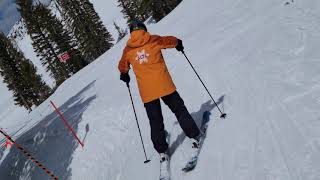 The Top of Alta to the Car.... Spring Skiing ⛷