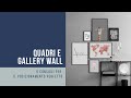 Interior design: regole per quadri e gallery wall