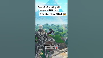 Day 10, can we gain 427 subs for OG Fortnite? | Use code “RealTrixz” in the Fortnite item shop! ❤️