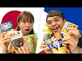 Filipino & Japanese People Swap Snacks | Filipino Eat Watermelon's Seeds?!!!!