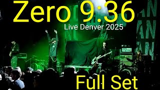 Zero 9:36 (Full Set Live - The Summit, Denver CO, December 2nd 2025)