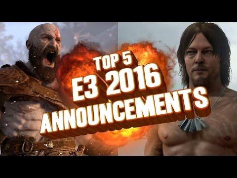Top 5 - E3 2016 announcements