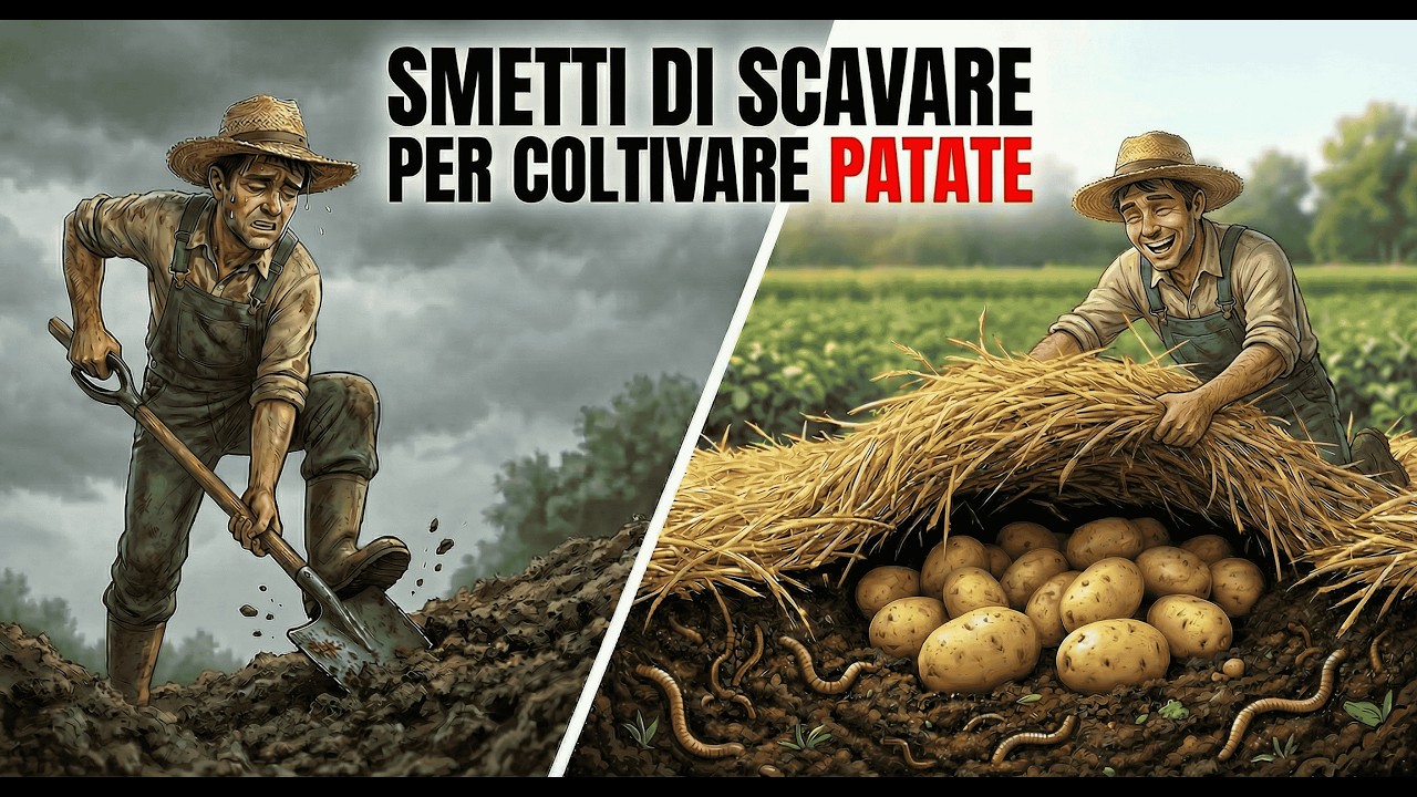 Smetti Di Scavare! Il Metodo Facile Per Un Raccolto Abbondante Di Patate