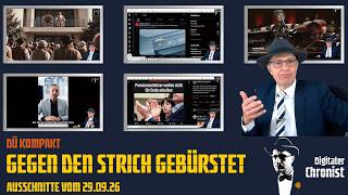 DÜ Kompakt - Gegen den Strich gebürstet - Ausschnitte vom 29.09.26