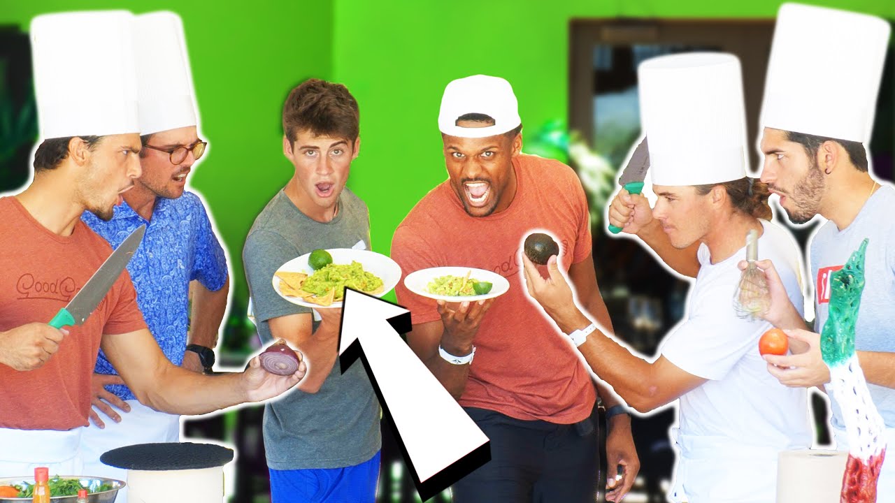 Good Good | INTENSE 2V2 Guacamole Cooking BATTLE!