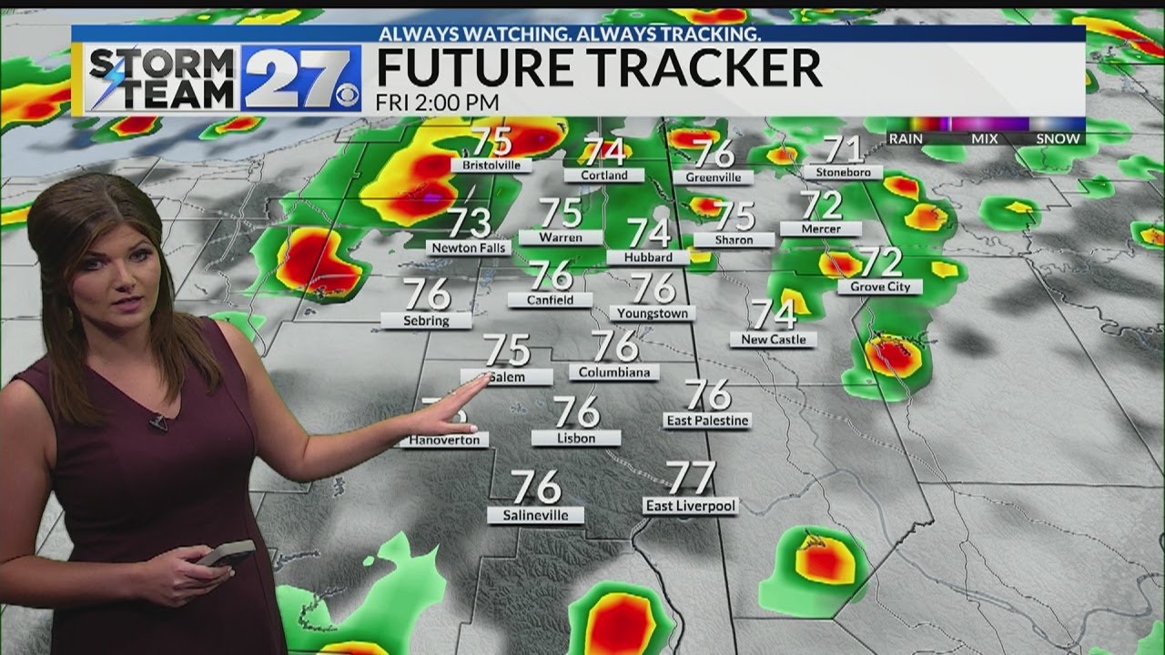 Strong storms possible today - YouTube