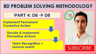 Celebrity 8 Disciplines (8D) Problem Solving Methodology - Part 4 - D6, D7, D8 Net Worth