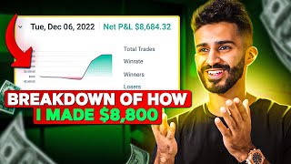 $8.8K Day Trading This ONE Strategy | Full breakdown by Umar Ashraf 41,541 views 1 year ago 18 minutes