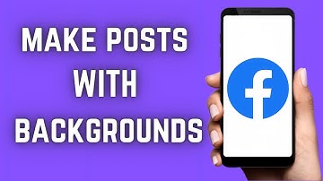 How To Make Facebook Posts With Backgrounds (2023 Update) | Post Facebook Posts With Background