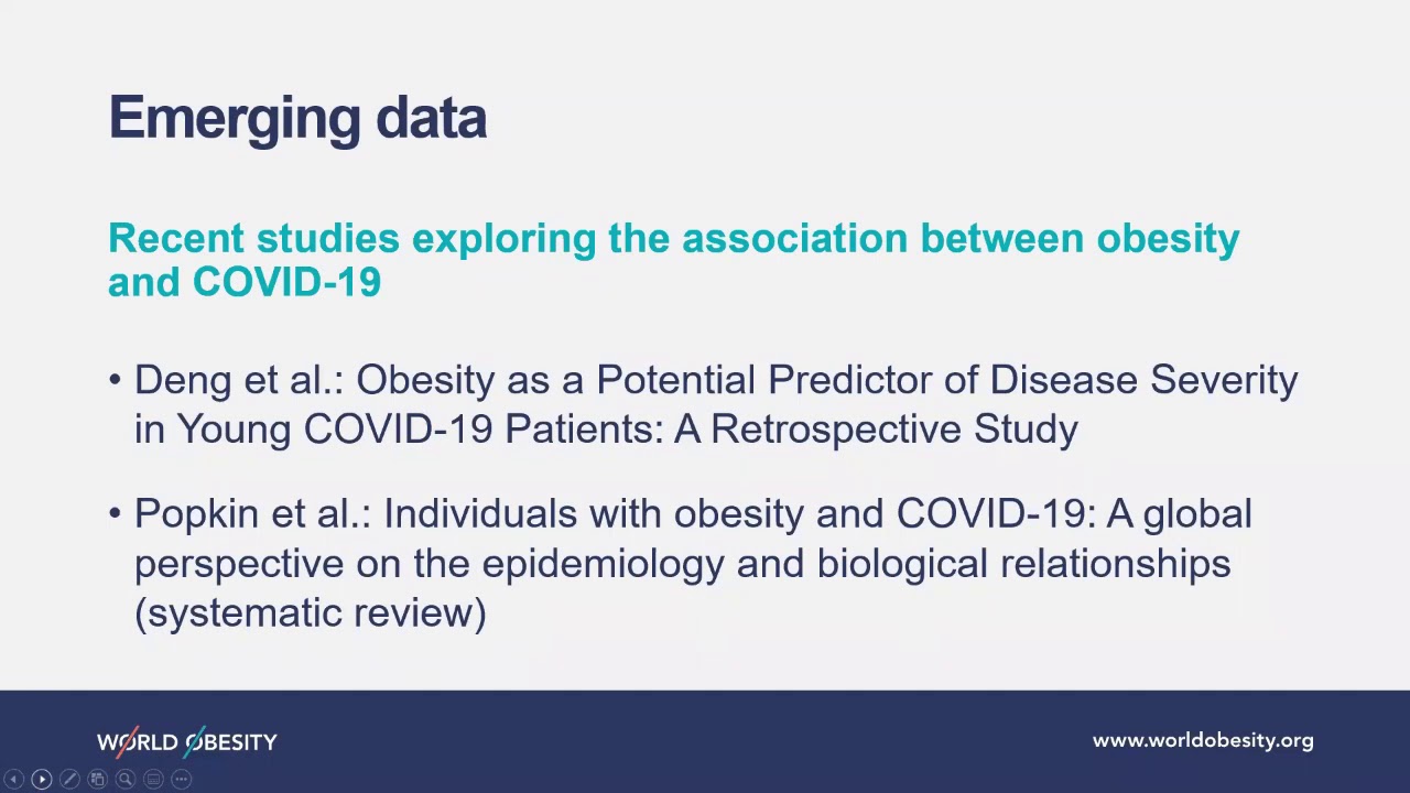 World Obesity Live - The time is now: Action on obesity in the time of COVID-19