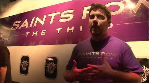 E3 2011 Saints Row The Third Interview - Drew Holmes, Lead Writer