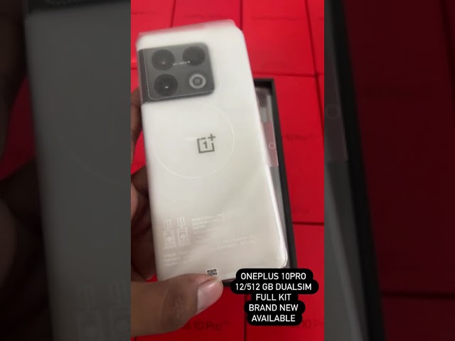 ONEPLUS 10 PRO 12GB 256GB SINGLE SIM BOX PACK AVAILABLE #shortsfeed #shortvideo #shorts #viral