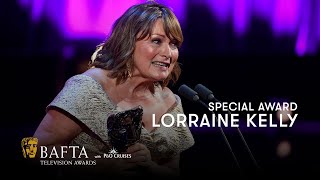 Brian Cox presents Lorraine Kelly with the BAFTA Special Award | BAFTA TV Awards