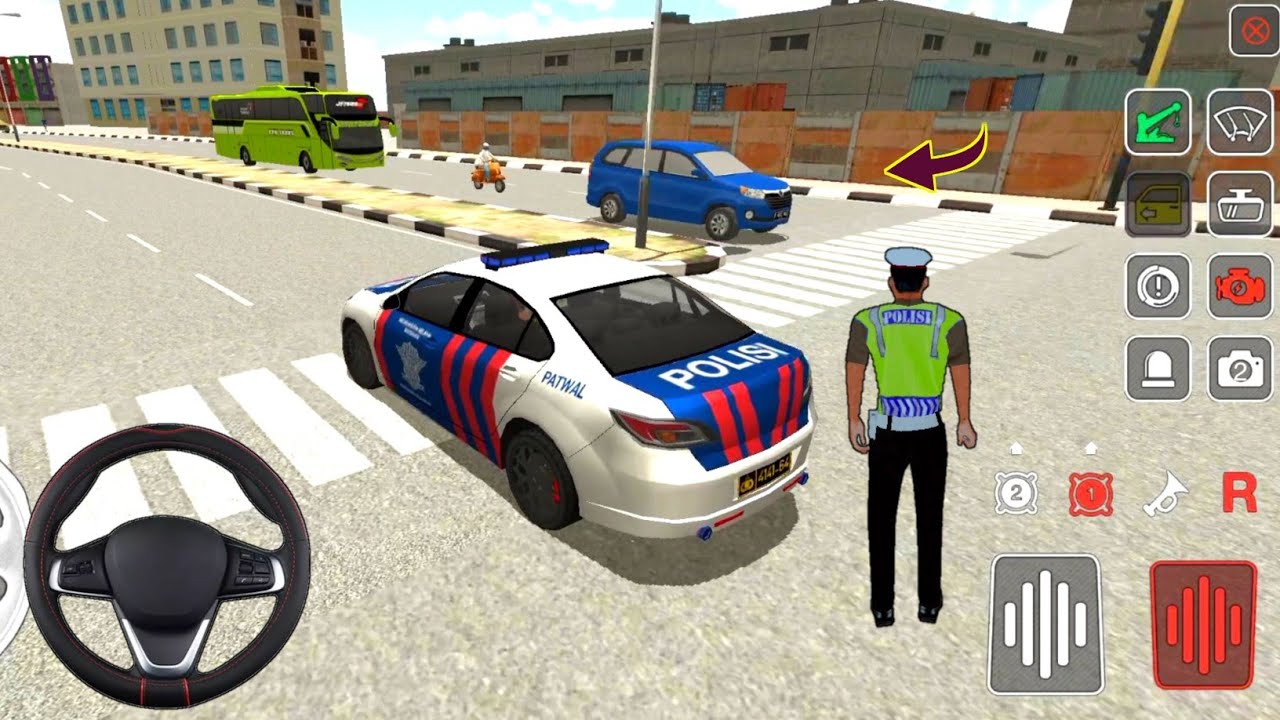 AAG Police Simulator Gameplay - Police Car Drive - Android Gameplay 