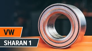 How to replace Wheel bearings VW SHARAN (7M8, 7M9, 7M6) Tutorial