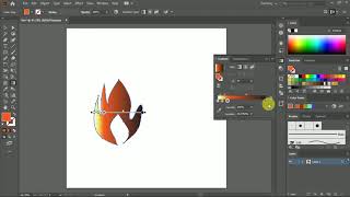 How to create fire icon in adobe illustrator CC 2020
