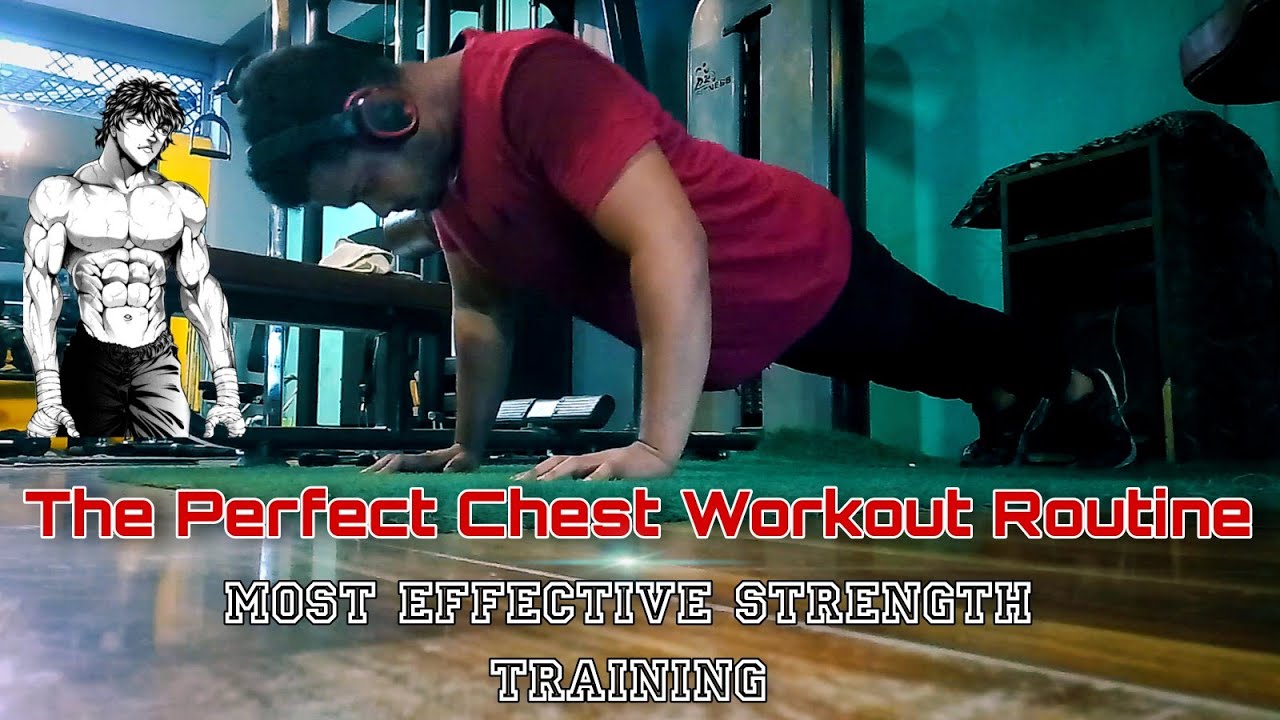 Chest Day Full Workout Routine for Powerlifting & Bodybuilding