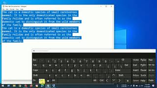 Some shortcut keys on computers keyboard cut copy paste Bangla tutorial.
