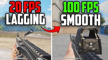 How To FIX LAG in PUBG MOBILE | 60 FPS Lag Fix Guide 💯🔥