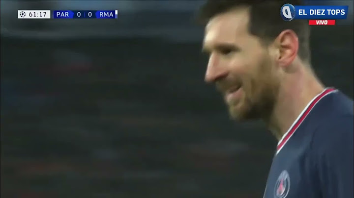 Résumé du Match PSG - REAL MADRID___ 2022__ but de Mbappé