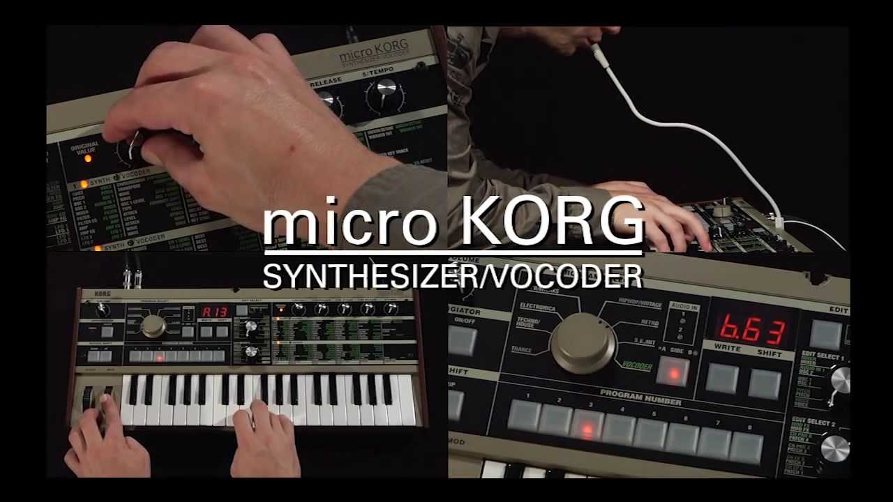 Korg microKORG Synthesizer with Vocoder