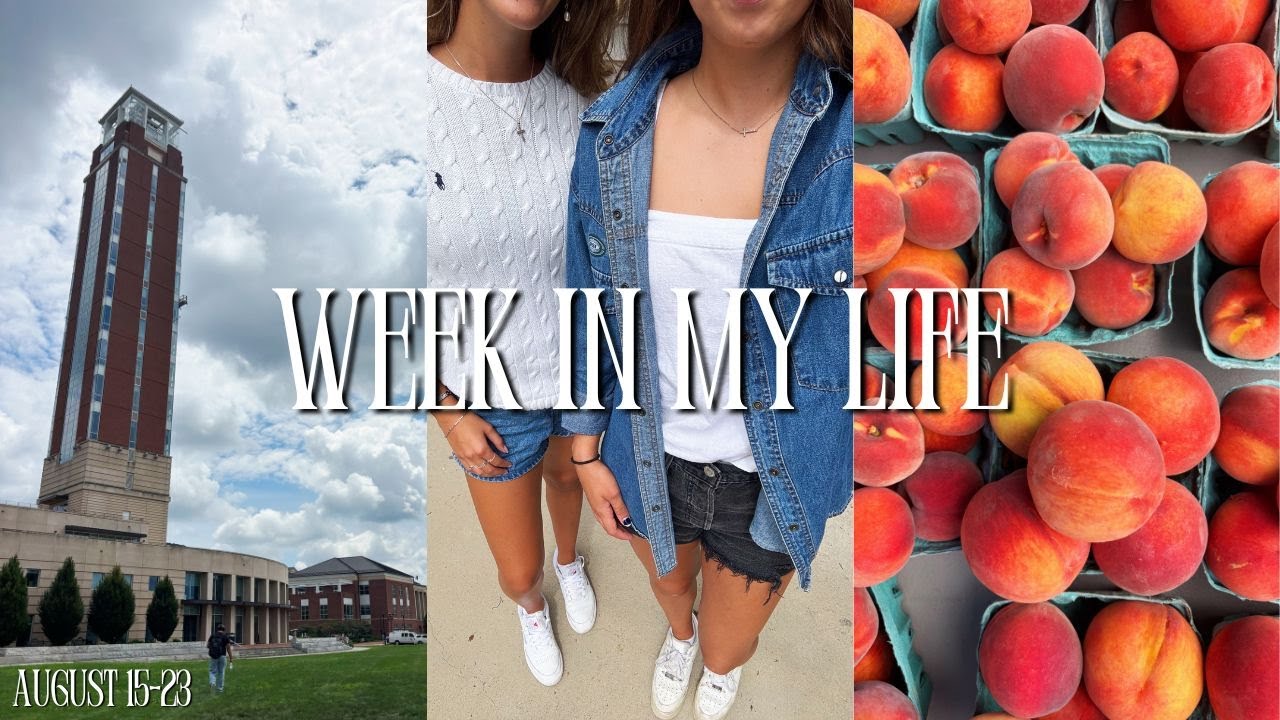 week in my life: the start of my senior year at Liberty University 