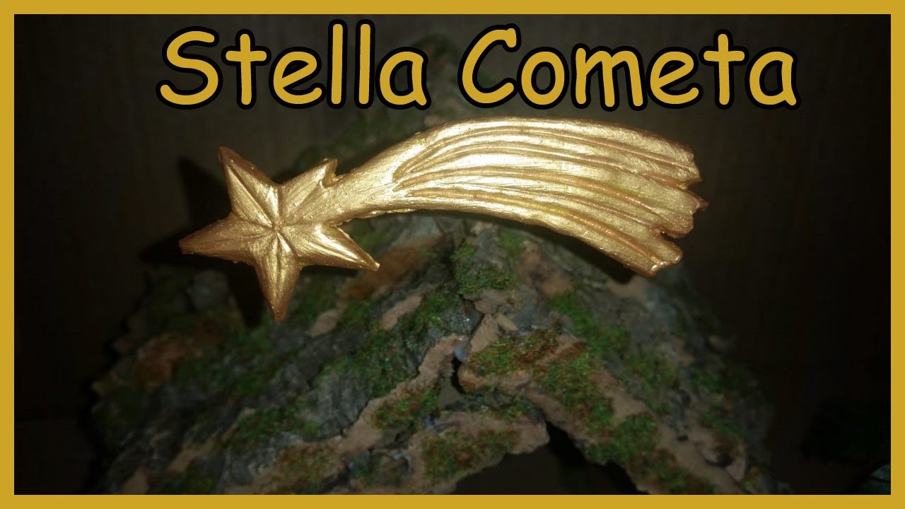 Stella cometa della Natività - Costruzione Presepe 2020 - Il fai da te