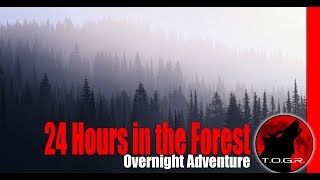 Solo Mountain Overnight Adventure - 24 Hours in the Forest