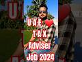 Tax Advisor Job in Dubai 2024
