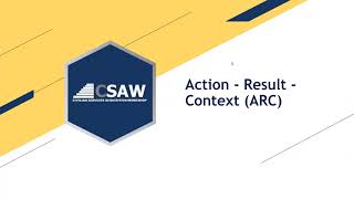 CSAW Webinar — Writing Better Requirements   The ARC Method FY23