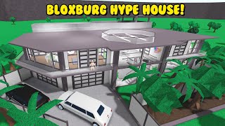 I Built The HYPE HOUSE In Bloxburg! *NEW SERIES* (Roblox)