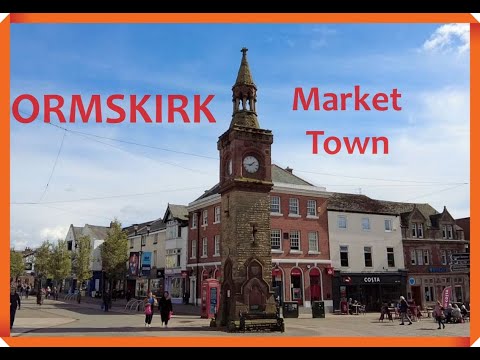 ✔️🚶A Walk around Ormskirk Town - England🚶