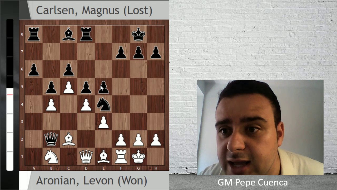 ¿La mejor partida del 2017? Aronian vs Carlsen (Norway Chess 2017)