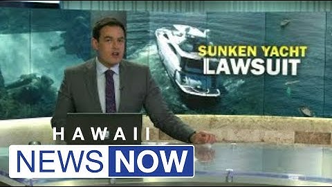 Suit alleges ‘gross negligence’ in Maui yacht grounding that damaged reef