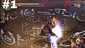 Vengeance! // Ghost Rider PSP(ppsspp android) Punishing Mode Walkthrough Part 1(4K+60FPS)