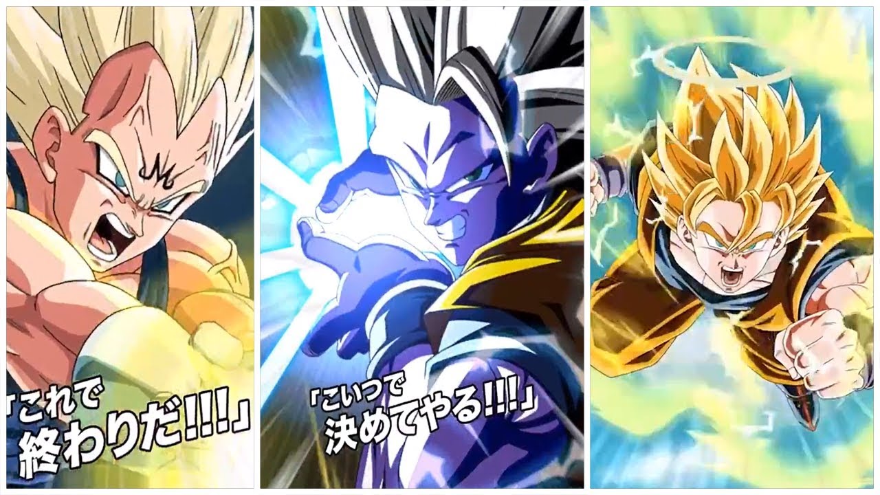 Two Super Saiyan 2s! LR SSJ2 Goku and SSJ2 Vegeta!