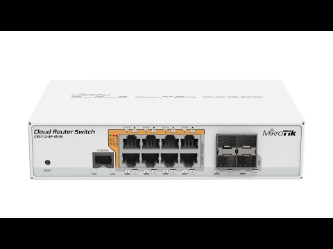 MikroTik CRS112-8P-4S-IN, QUICK UNBOXING & SPECIFICATIONS 4K