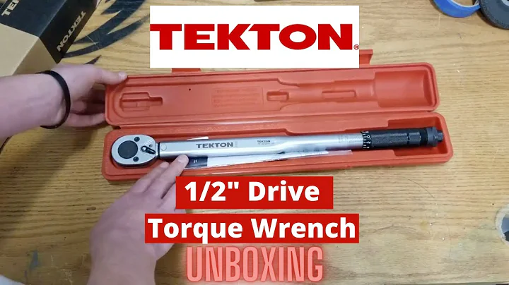 Unboxing TEKTON 1/2 Inch Drive Click Torque Wrench (10-150 ft.-lb.) | Quick Review