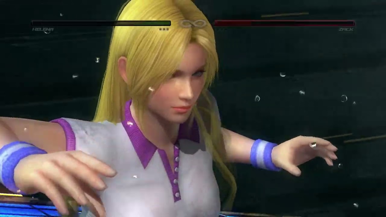 DEAD OR ALIVE 5 Last Round Helena Vs Zack - PAYBACK