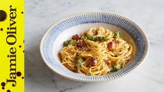 Sweet Leek Carbonara | Jamie's Meat-Free Meals