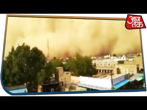 Exclusive Visuals - Dust Storm Wraps Jodhpur City, Brings Life To A Standstill
