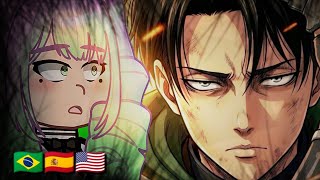 🥬🗡 Hashiras React to Tomioka as Levi - Gacha React
