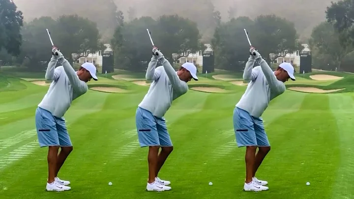 TIGER WOODS - PERFECT IRON SWING - SLOW MOTION