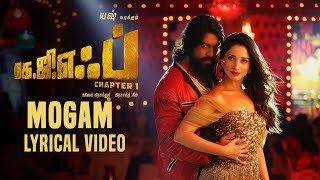 Kgf songs, watch mogam song with lyrics from new tamil movie "kgf
chapter 1" starring yash, srinidhi shetty #yash #mogam #kgfsongs
#kgf...