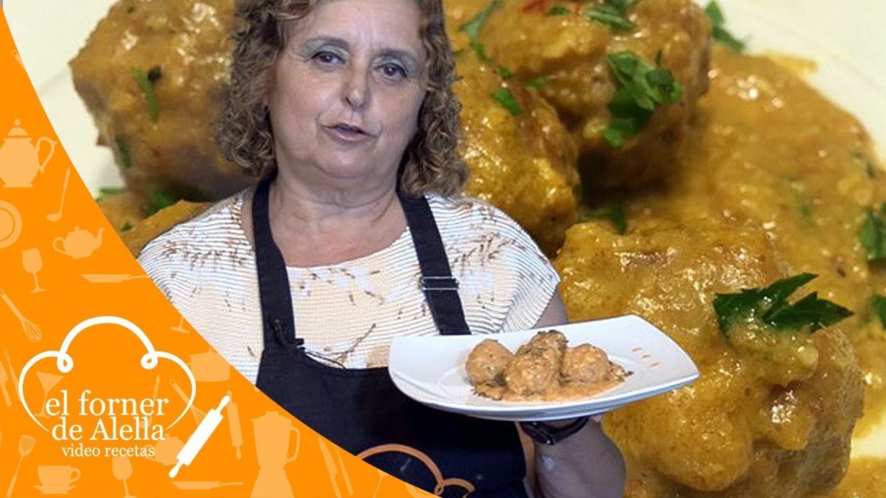 Albóndigas con salsa de almendras